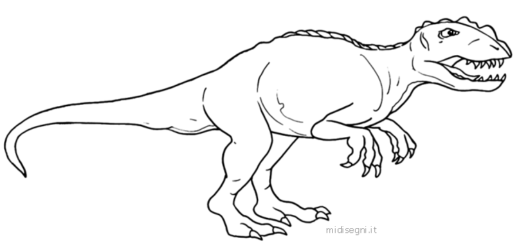 Midisegni It Dinosauri Da Colorare