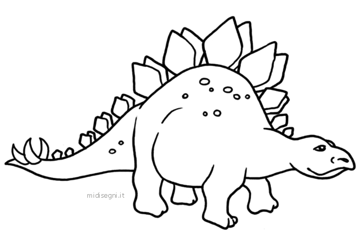 Midisegni It Dinosauri Da Colorare