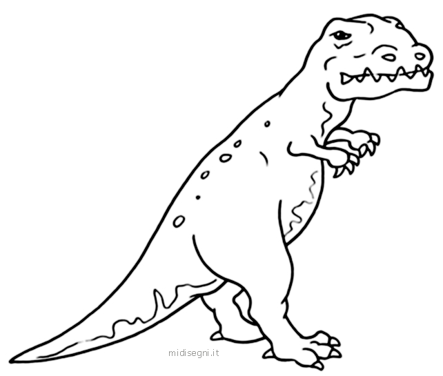 Midisegni It Dinosauri Da Colorare