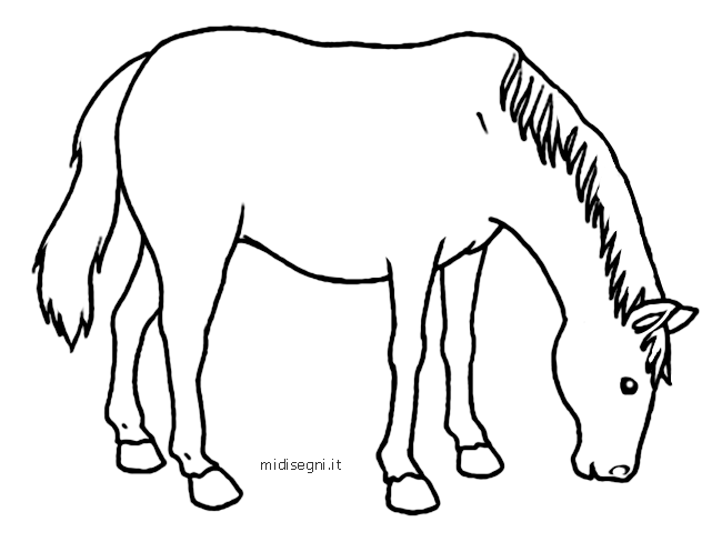 Desenhos para colorir de desenho de um cavalo com sua sela para colorir  