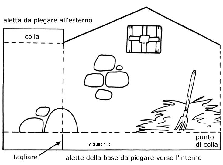 Stella Di Natale Da Colorare E Ritagliare.Disegni Da Colorare Midisegni It