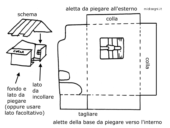 Stella Di Natale Da Colorare E Ritagliare.Disegni Da Colorare Midisegni It